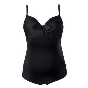 Cache Coeur Black One Piece Swimsuit with Sweetheart Neckline